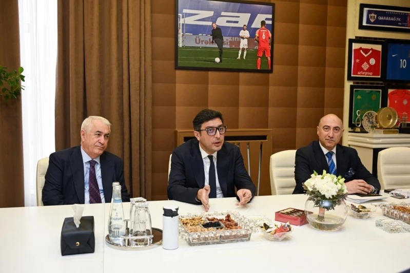Fərid Qayıbov və Avropa Atletika Assosiasiyasının prezidenti Azərbaycan-Avropa əməkdaşlığını müzakirə ediblər - FOTO