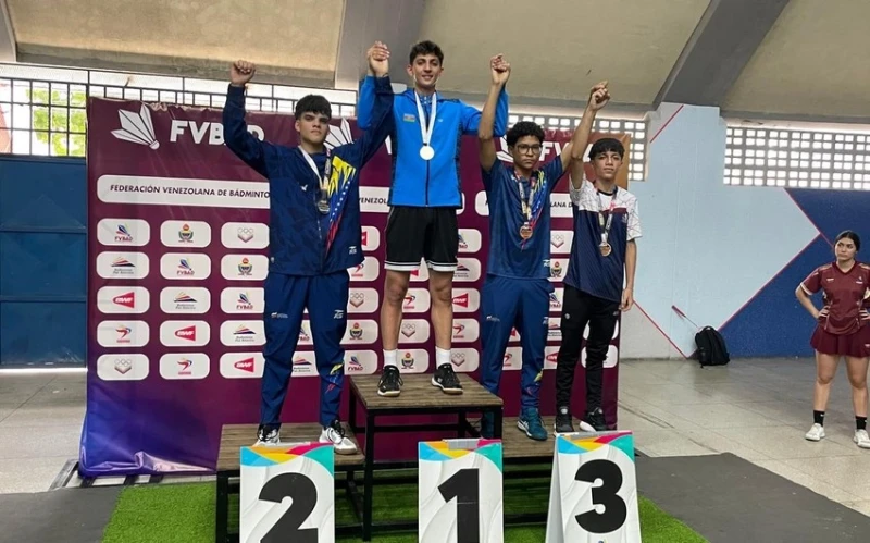 Azərbaycan yeniyetmə badmintonçuları Venesuelada 3 qızıl medal qazanıb
