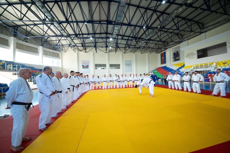 Professional development program for judo coaches held in Gusar