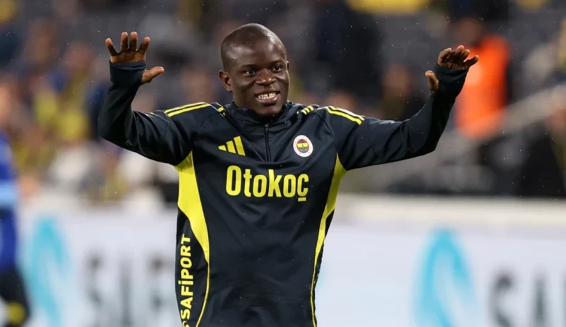 N'Golo Kante says he will try to meet the expectations of Fenerbahçe fans;