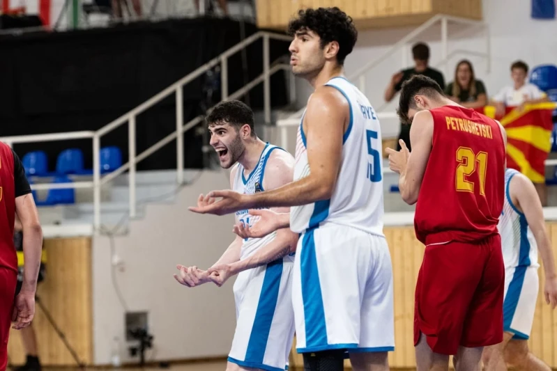 Azərbaycan U20 basketbol millisi Şimali Makedoniyaya uduzub