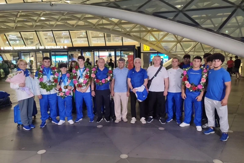 Our athletes who succeeded at the U-15 and Youth European Championships have returned home