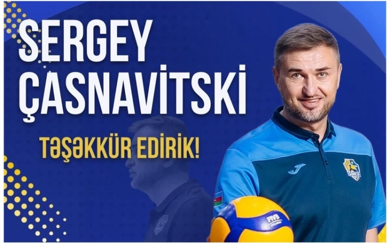 Azərbaycan voleybol komandası baş məşqçisini işdən çıxarıb