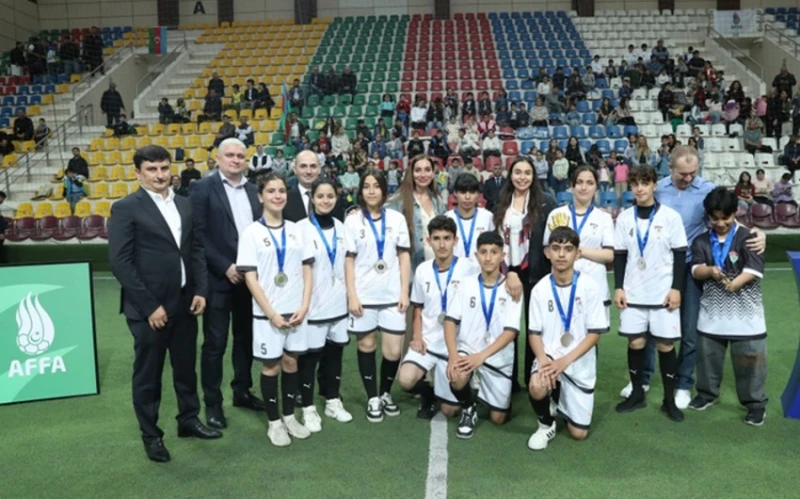 Leyla Əliyeva və Arzu Əliyevanın təşəbbüsü ilə uşaq evlərinin komandaları arasında idman yarışı təşkil olunub