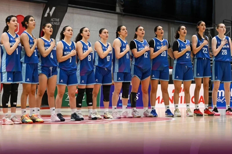U-18 basketbolçu qızlarımız Avropa çempionatında 12-ci yeri tutub