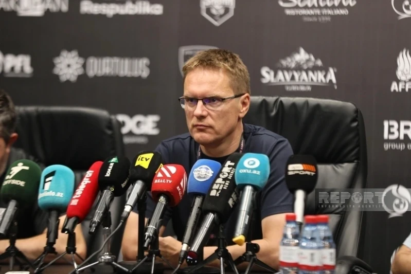 Valdas Dambrauskas Araz-Nahçıvan Galibiyetini Değerlendirdi