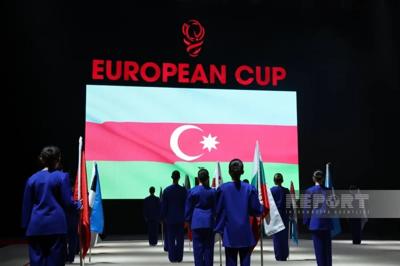 Bakıda Bədii Gimnastika üzrə Avropa Kubokunun Açılış Mərasimi Baş Tutub