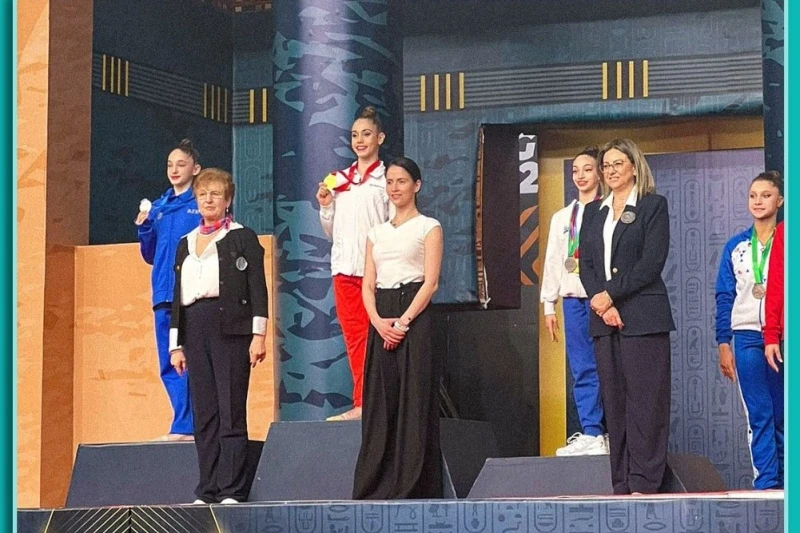 Mis Gimnastika üzrə Dünya Kubokunda təmsilçimiz Qahirədə mükafata layiq yer tutub