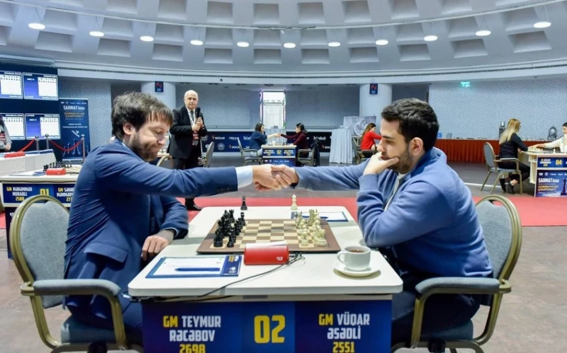 Şahmat üzrə Azərbaycan çempionatında yarımfinalın ilk oyunları keçirilib