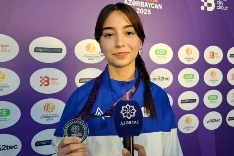Fərəh Abbasova: Gələn yarışlarda qızıl medal qazanacağımıza inanırıq