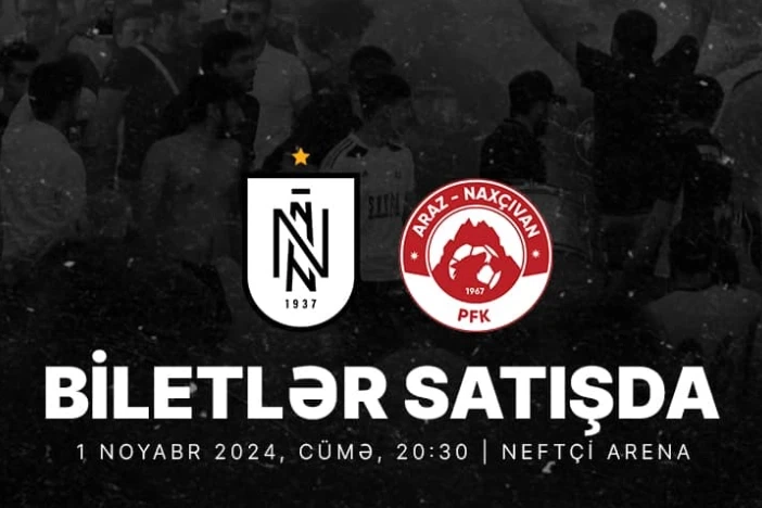“Neftçi” – “Araz-Naxçıvan” oyunu 3 manata