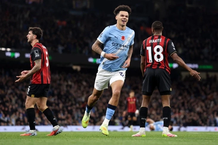 Manchester City, Bournemouthu Yendi (3:1)