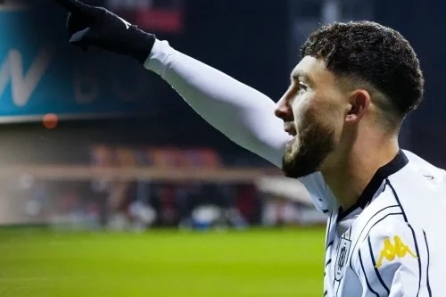 Murad Mammadov played in the game against Salzburg