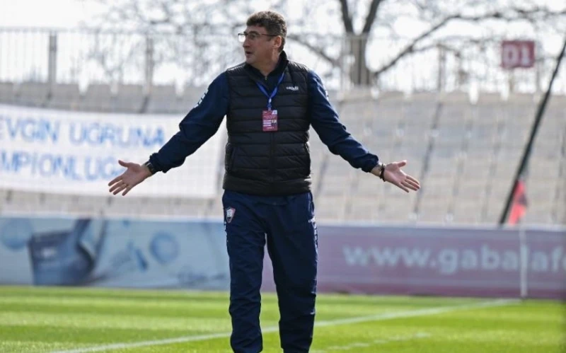 Qəbələnin baş məşqçisindən futbolçuların ağır yüklənmə fonunda meydana çıxması barədə açıqlama