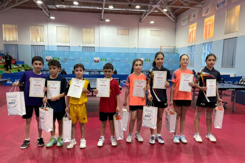 Results of table tennis tournament dedicated to Victory Day announced