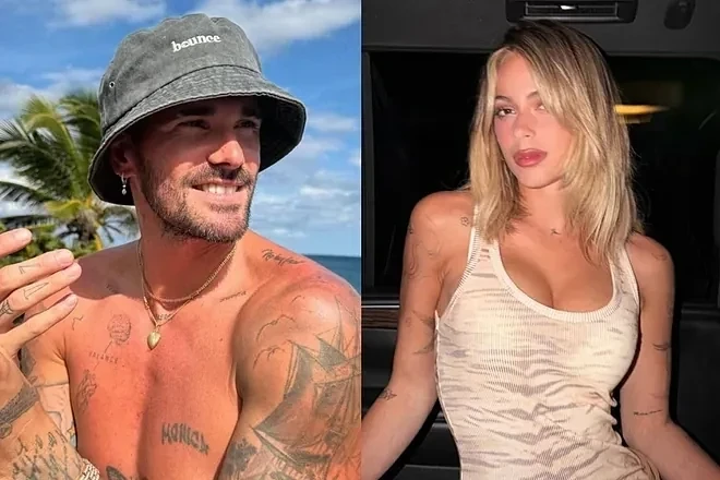 De Paul və Tinidən eşq etirafı: qarınındakı ürəklərdən əbədi döyməyə - FOTO