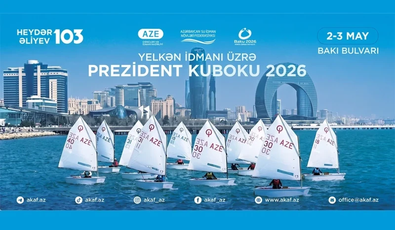 Bakıda Heydər Əliyevin ildönümünə həsr olunmuş Prezident Kuboku yelkən yarışı keçiriləcək