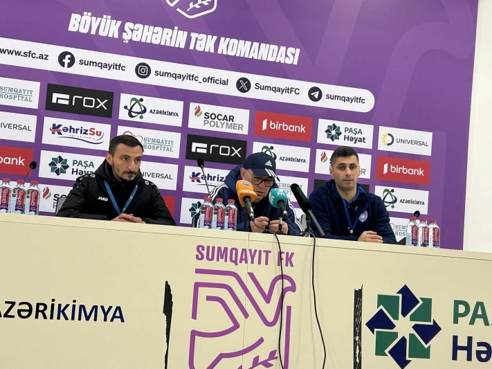 Kurban Berdıyevin Turan Tovuz - Sumqayıt oyunundan sonra fikirləri: İkinci qolu tez vursaydıq, oyun daha rahat alınardı