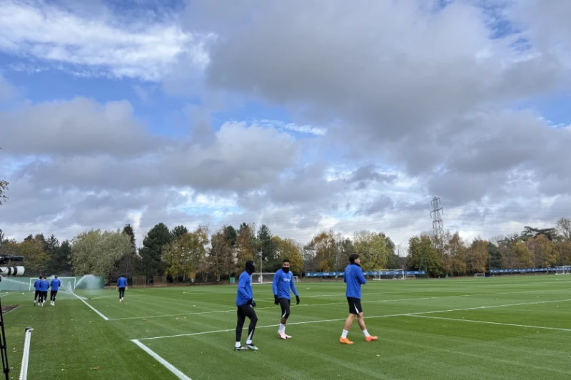 Çelsinin Qarabağla oyunu öncəsi son məşqi Cobham Training Ground-da - FOTO