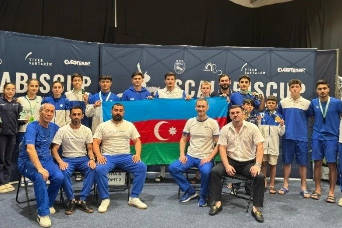 Azərbaycan gimnastları “ScalabisCup 2025”də 10 medal qazanıb