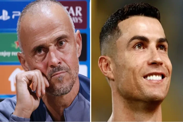 Luis Enrike Ronaldonun karyerasını davam etdirməsinin səbəbini Açıqladı