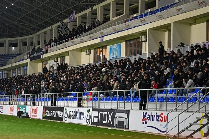 Sumqayıt ev oyunlarında tamaşaçı sayına görə liderdir