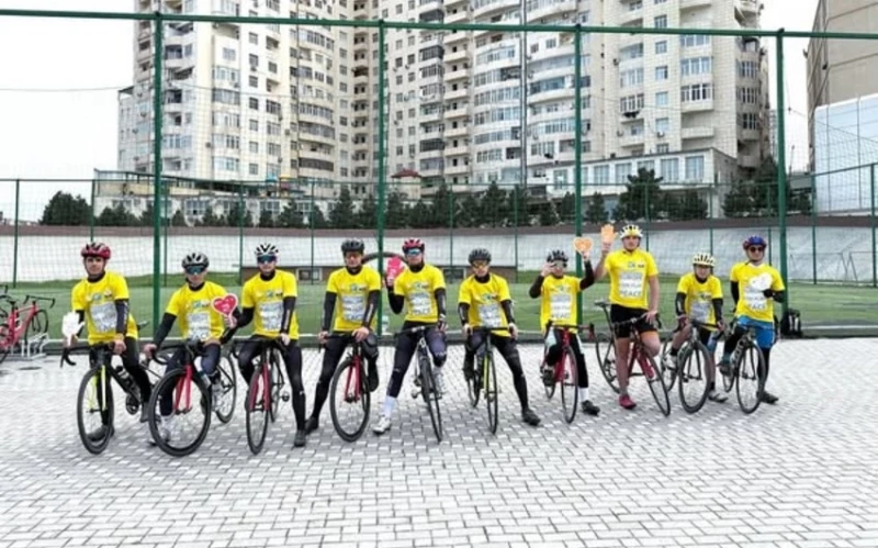 Azerbaijani Athletes Join "Crossing Europe for Fair Play and Peace" Relay