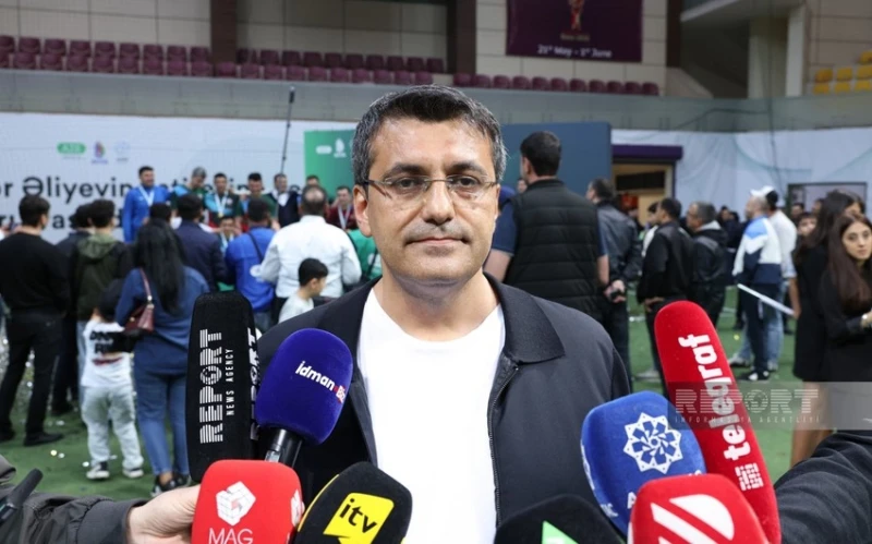 XİN rəsmisi: "Turniri təşkil etməkdə məqsəd sağlam həyat tərzinə və idmana marağı artırmaqdır."