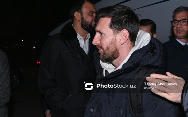 Messi Bakıya gəlib