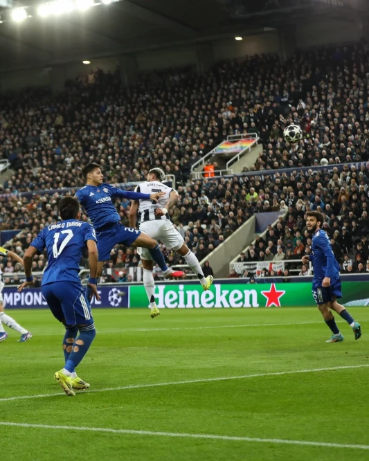Nyukasl - Qarabağ matçı UEFA ÇL pley-off cavab oyunları arasında azarkeş sayına görə dördüncü olub