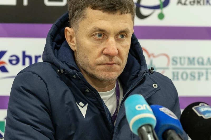 Saša Ilić on the Sumgayit - Zira match: You have to be careful against a team like Zira