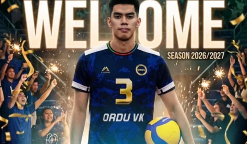 'Ordu' Voleybol Takımına Yeni Lejyoner