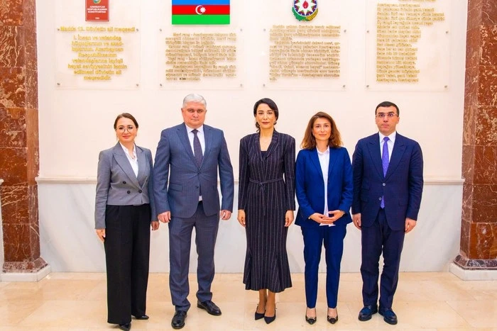 AFFA rəhbərliyi Ombudsmanla insan hüquqları və futbolun inkişafını müzakirə edib