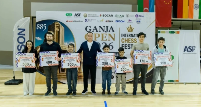 Gəncədə Fərid Orucov şahmat çempionu seçildi