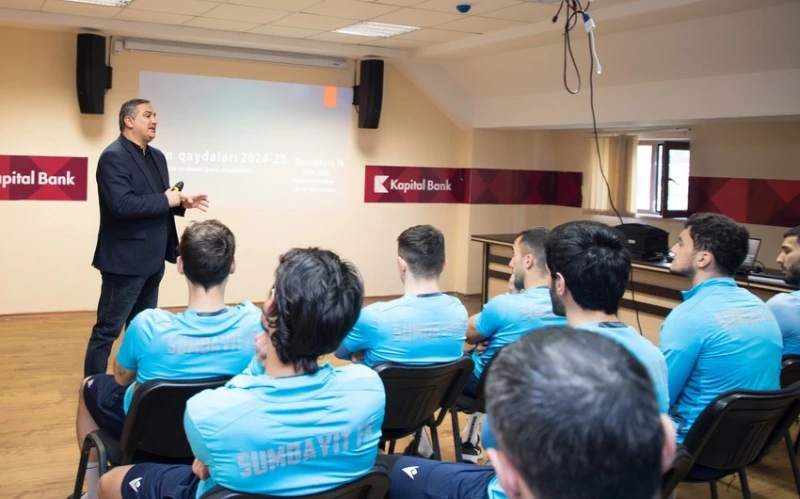 AFFA Referees Committee held a seminar for members of "Sumgayit" club