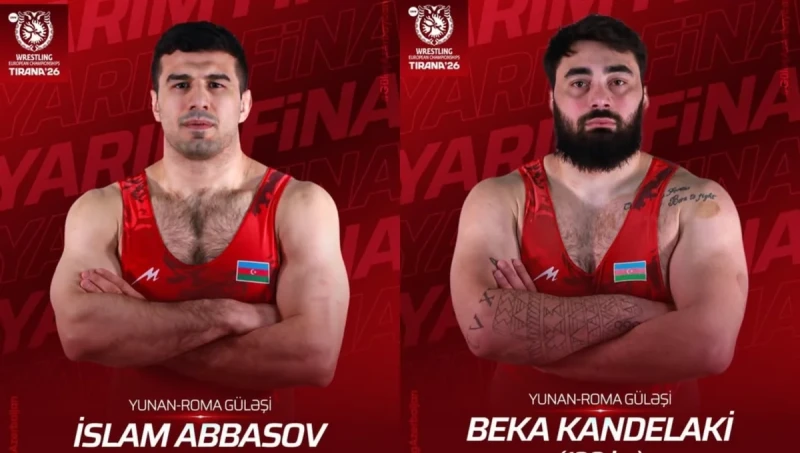 İslam Abbasov və Beka Kandelaki Avropa çempionatının yarımfinalına vəsiqə qazanıb