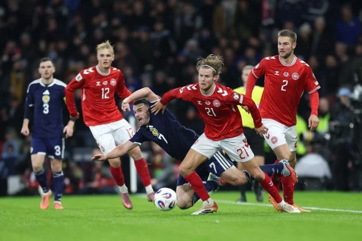 Şotlandiya Danimarkanı məğlub edərək DÇ-2026-ya vəsiqə qazanıb - VİDEO