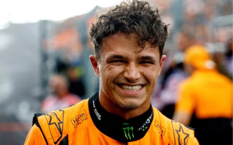 Lando Norris Belçika Grand Prix'sinde sıralama turunu kazandı