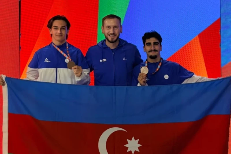 Maqsud Mahsudov və Hüseyn Abbasov Dünya Kubokunda bürünc medal qazandı