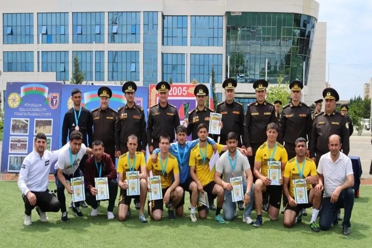 FHN qurumları arasında minifutbol çempionatına yekun vuruldu: qaliblər mükafatlandırıldı - FOTO