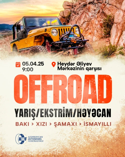 AAF yolsuzluq avtomobillərinin yürüşünü təşkil edir