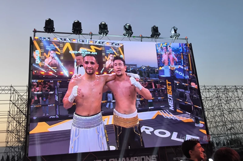Sərxan Əliyev “IBA Çempionlar Gecəsi”ndə.qazaxıstanlı Nurtas Ajbenovu məğlub edib