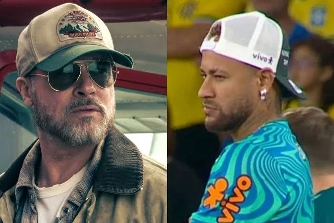 Bred Pitt Neymarı ələ saldı: “Ona aktyorluq dərsi keçəcəyəm”