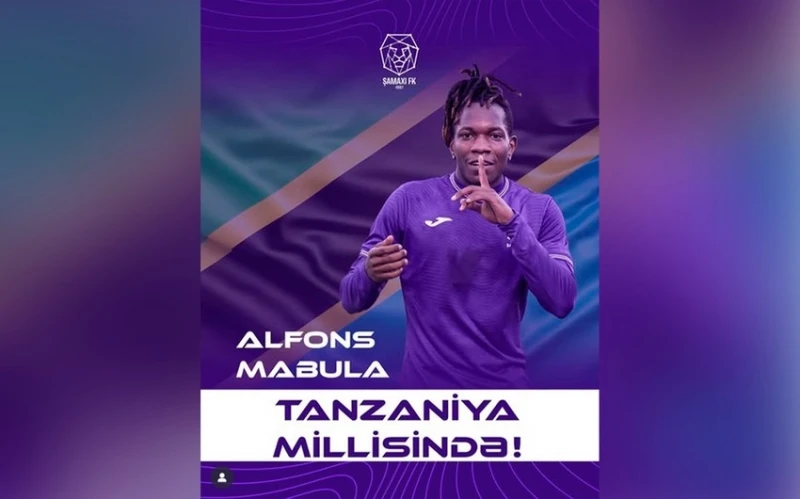 Şamaxı futbol klubunun oyunçusu Tanzaniya milli komandasına çağırılıb
