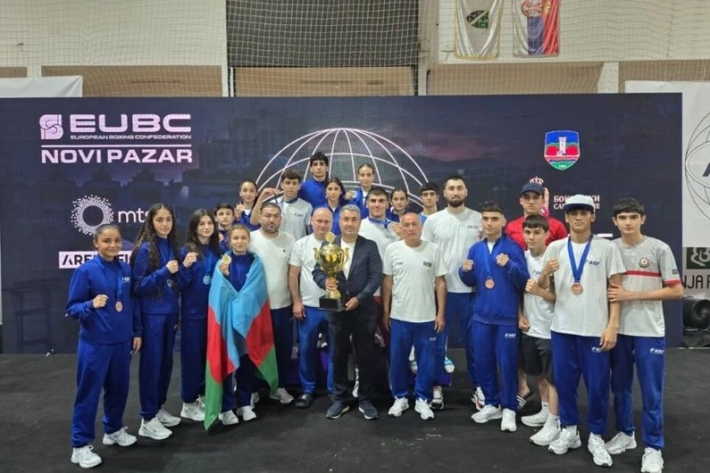 Yeniyetmə boks&ccedil;ularımız Avropa birinciliyində 3-c&uuml; yeri tutdular