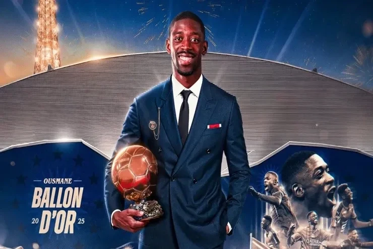 Usman Dembele Altın Top Ödülünü Kazandı