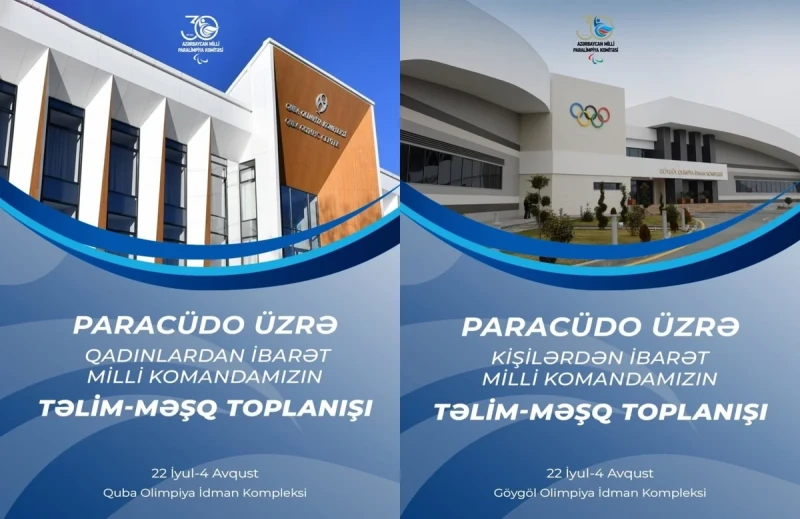 Azərbaycan paracüdoçuları təlim-məşq toplanışına start verib