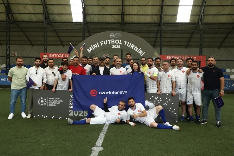 Azərlotereya mini-futbol turnirində çempion oldu