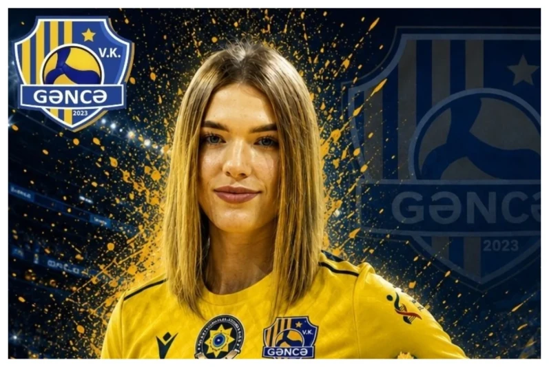 Gəncə VK Olena Napalkova ilə müqaviləni yenilədi