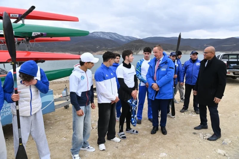 Beynəlxalq Kanoe Federasiyası rəhbərlərinin Sərsəng və Suqovuşan su anbarlarına səfəri